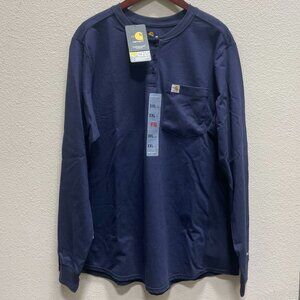 Carhartt Women's FR Force Long Sleeve Cotton Henley NWT